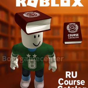Roblox - RU Course Catalog (Hat) (Normal Rated) (Series 1 Roblox University Student Toy)