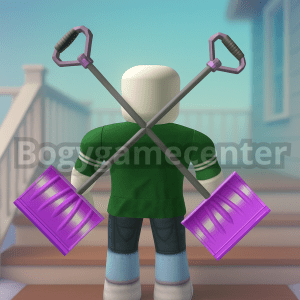 Roblox - Snow Shovel Pack (Back) (Normal Rated) (Series 3 Snow Shoveling Simulator: Tim Toy)