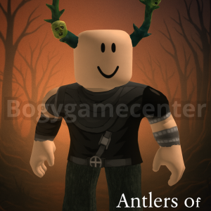 Roblox - Antlers of Undead Wrath (Hat) (Very Good Rated) (Series 8 Jailbreak: The Celestial Toy)