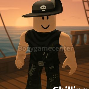 Roblox - Chilling Pirate Hat (Hat) (Normal Rated) (Series 5 Sharkbyte Studios: Boo the Pirate Toy)