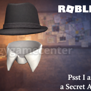 Roblox - Psst I am a Secret Agent (Hat) (Normal Rated) (Series 5 Framed: Agent Six Toy)