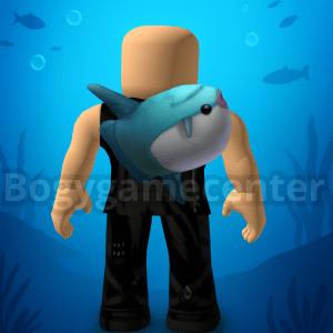 Roblox - Sunfish Flush Backpack (Back) (Good Rated) (Series 9 Fishing Frontier: Poperson Toy)