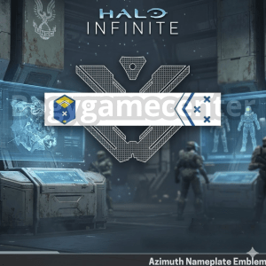 Halo Infinite - Azimuth Nameplate Emblem (XBOX or PC Microsoft Store)