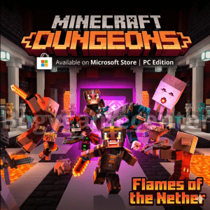PC Microsoft - Minecraft Dungeons: Flames of the Nether