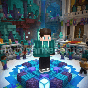 Minecraft: Bedrock Edition - Glow Squid Hoodie