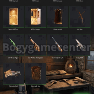 Rust - 18 Skins (Kick Drop)