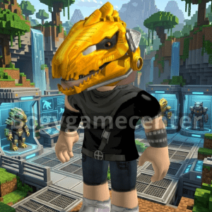 Roblox - Armorsaurs™ Pulse™ Head (Head Accessory) (Unrated) (Prisca Armorsaurs Pilot Action Figure)