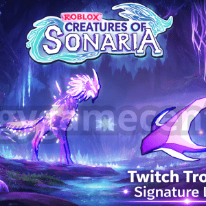 Roblox Creatures of Sonaria - Twitch Trophy Signature Look (Twitch)