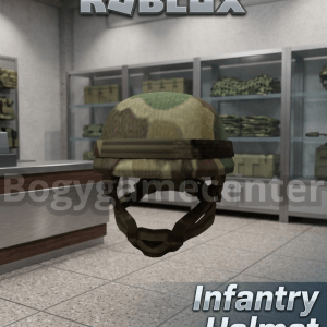Roblox - Infantry Helmet (Hat) (Good Rated) (Series 5 After The Flash: CDF Soldier Toy)