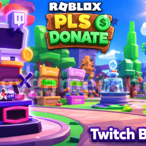 Roblox PLS DONATE - Twitch Booth (Twitch)