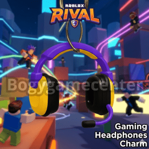 Roblox Rivals - Gaming Headphones Charm (Twitch)