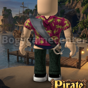 Roblox - Pirate Cutlass (Back) (Uncommon Rated) (Arsenal: Pirate DevSeries Series 1 Mystery Figure)
