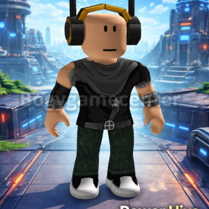 Roblox - Power Hive Headphones (Hat) (Normal Rated) (Power Simulator: Hivemind Roblox Celebrity Series 8 Core Figure)