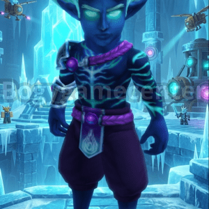 Roblox - Ryjan the Ice God (Characters) (Normal Rated) (Bec the Fire God Roblox Imagination Collection Series 2 Rthro Figure Toy)