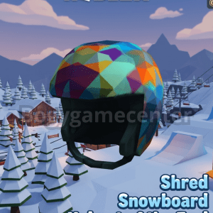 Roblox - Shred Snowboard Helmet (Hat) (Normal Rated) (Shred: Snowboard Boy Roblox Series 6 Core Figure)