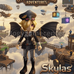 Roblox - Skylas Next-Day Delivery Mode (Characters) (Normal Rated) (Skylas, the Skyland Delivery Girl Roblox Imagination Collection Series 2 Rthro Figure)