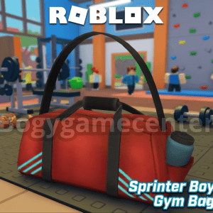 Roblox - Sprinter Boy Gym Bag (Shoulder) (Normal Rated) (High School Life: Sprinter Boy Roblox Series 9 Mystery Boxes)