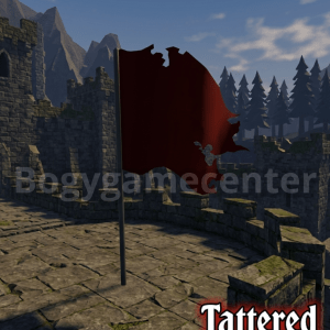 Roblox - Tattered Red Flag (Back) (Normal Rated) (Flag Wars: Red Roblox Series 11 Mystery Boxes)